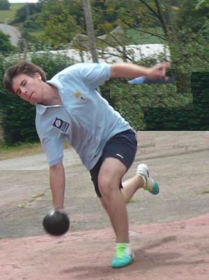 Pelayo, jugador de la Peña El Tronco Pelayo, jugador de la Peña El Tronco
